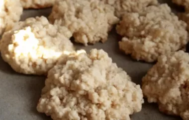 Mama's Chewy Oatmeal Cookies