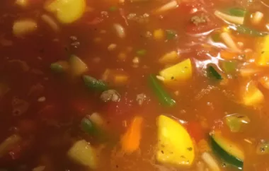 Mama's Hearty Minestrone - A Comforting Italian Soup Recipe