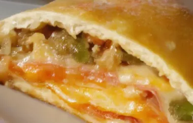 Man vs Meat Stromboli Recipe