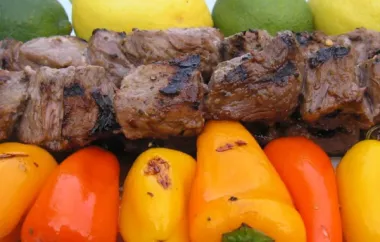 Margarita Beef Skewers