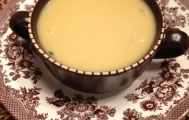 Marian's Homemade Pumpkin Soup