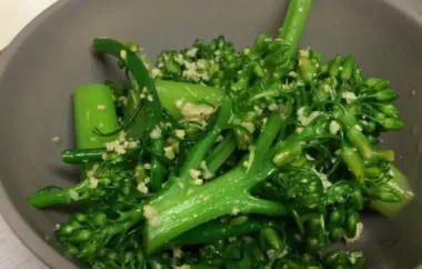 Maria's Broccoli Rabe