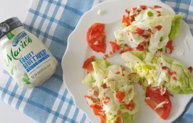 Marie's Iceberg Wedge Salad