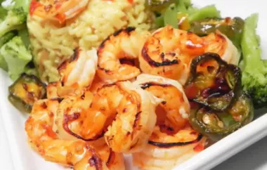 Marinated Broiled Easy Peel Shrimp