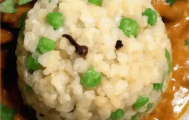 Matar Pulao Rice with Peas