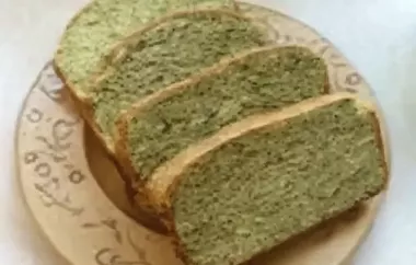 Matcha Green Tea Bread