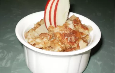 Matzo Apple Kugel - A Delicious Passover Dessert