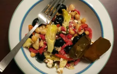 Mediterranean-Inspired Chickpea Salad