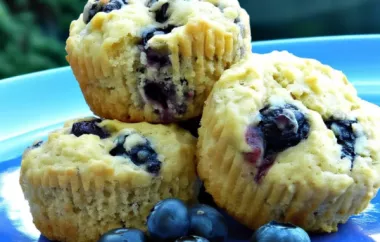 Melt-In-Your-Mouth Blueberry Muffins