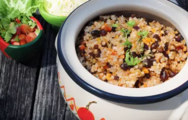 Mexican Black Beans and Rice