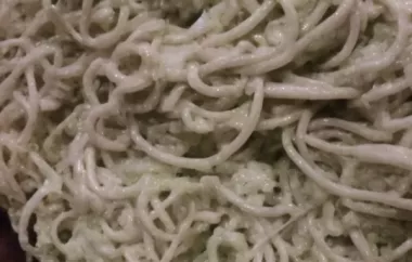 Mexican Green Spaghetti