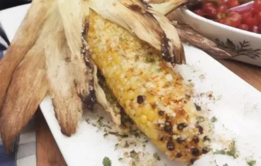 Mexican Roasted Street Corn on the Cob