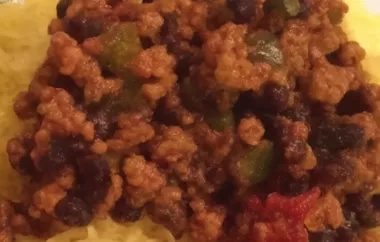 Mexican Spaghetti Squash Stir Fry