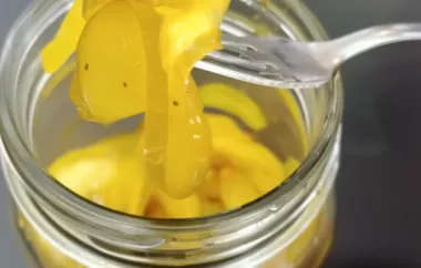 Microwave Bread and Butter Pickles Recipe