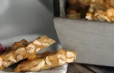 Microwave Oven Peanut Brittle