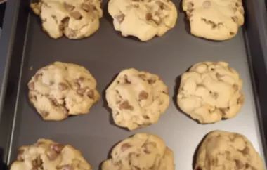 Mindy Custer's Chocolate Chip Cookies