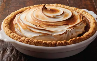 Miss Julie's Pumpkin Meringue Pie