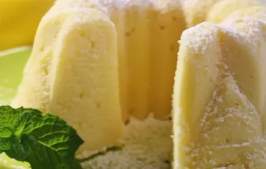 Moist and Tangy Fresh Lemon Bundt Cake Recipe