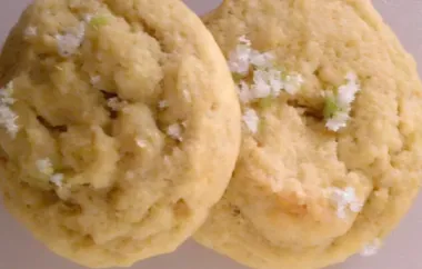 Mojito Cookies