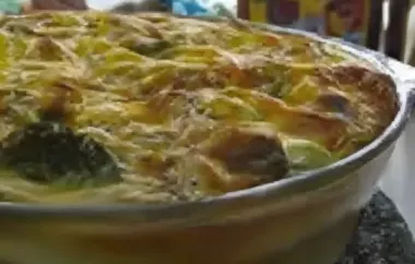 Mom's famous breakfast strata recipe that is perfect for brunch