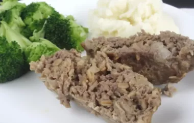 Mom's Famous Meatloaf Recipe