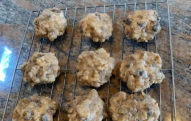 Mom's Raisin Oatmeal Cookies