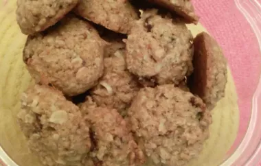 Momma's Wheat Germ Cookies