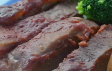 Mouthwatering Baked Round Steak in Tangy Barbeque Sauce