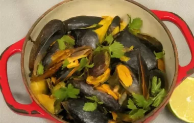 Mussels in Lime-Coconut Broth