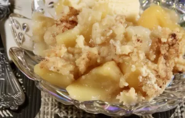 Nana's Apple Crumble Recipe