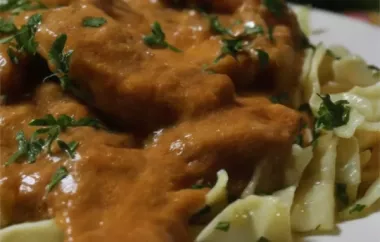 Nana's Beef Stroganoff