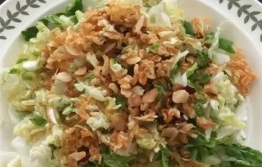 Napa Cabbage Salad