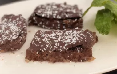 No-Bake Healthy Brownies Recipe
