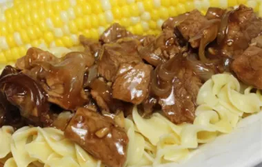 No-Mushroom Beef Tips