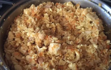 No Rice Chicken Fried Rice Recipe