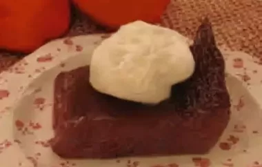 Nonnie's Persimmon Pudding