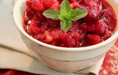 Nutty-Cranberry Sauce