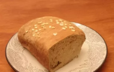 Oat-N-Honey Bread