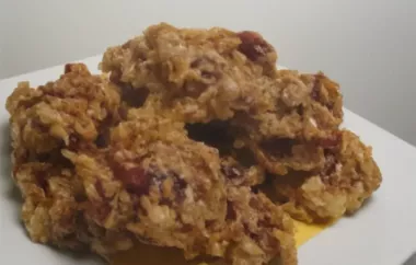 Oatmeal Apricot Almond Bites