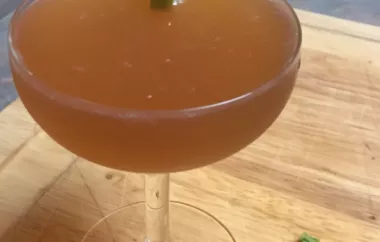 Old Cuban Cocktail Recipe: A Classic and Refreshing Drink