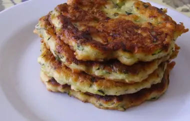 Old-Fashioned Italian Zucchini Fritters