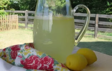 Old-Fashioned Lemonade