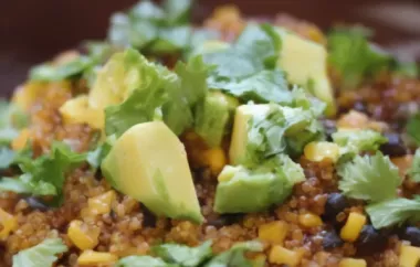 One-Skillet Mexican Quinoa