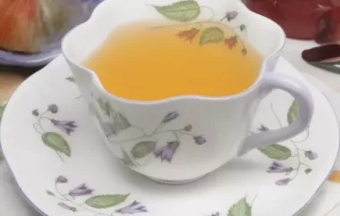 Onion Tea Home Remedy for Cough