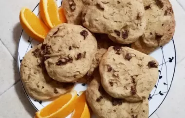 Orange-Chocolate-Chip Cookies