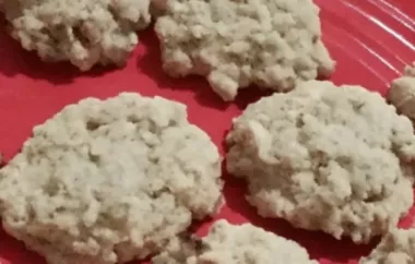 Orange Oatmeal Cookies