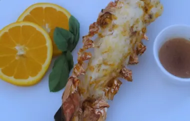 Orange-Scented Grilled Lobster Tails