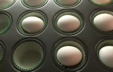 Oven-Baked Hard Boiled Eggs