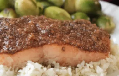 Paleo-Pecan Maple Salmon