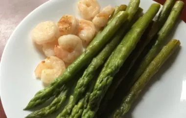 Pan-Fried Minty Asparagus